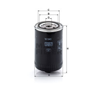 Фильтр масляный MANN-FILTER W 940